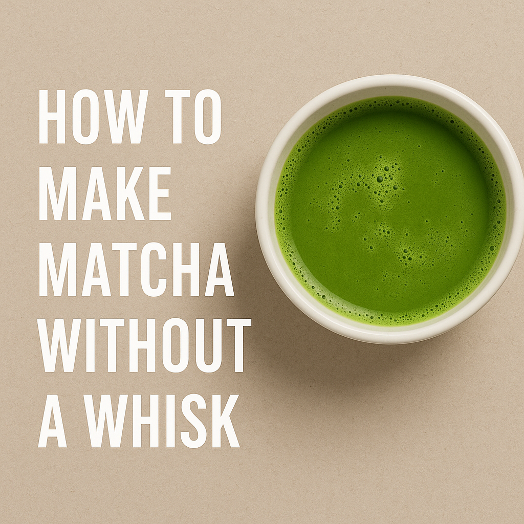 Make Matcha without whisk - ICHA TEA - Matcha