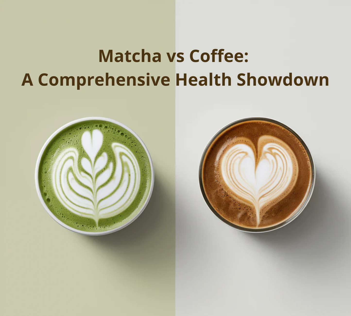 Matcha Vs. Coffee 