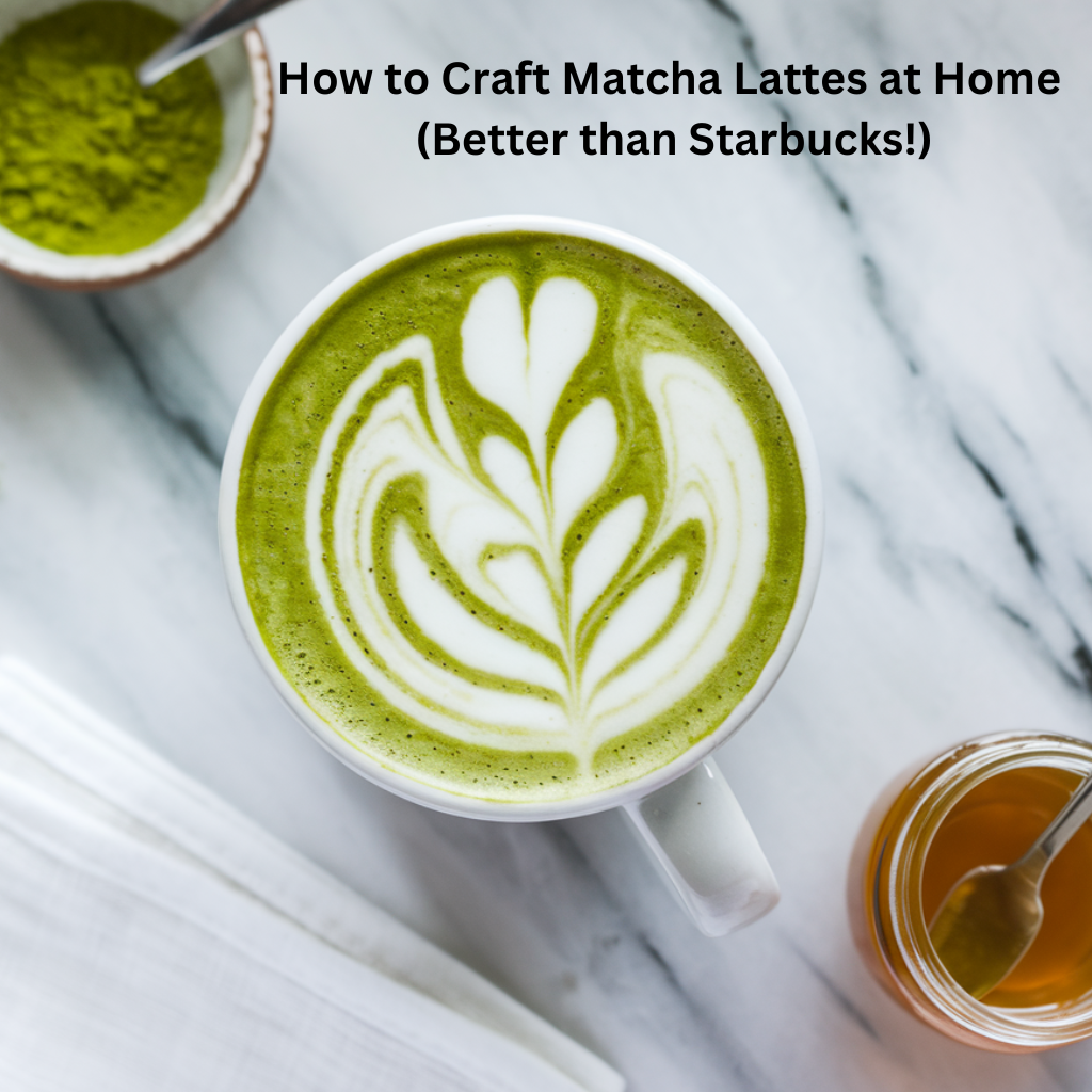 Matcha Tea Craft How to Craft Matcha Lattes at Home (Better than Starbucks!) – ICHA TEA