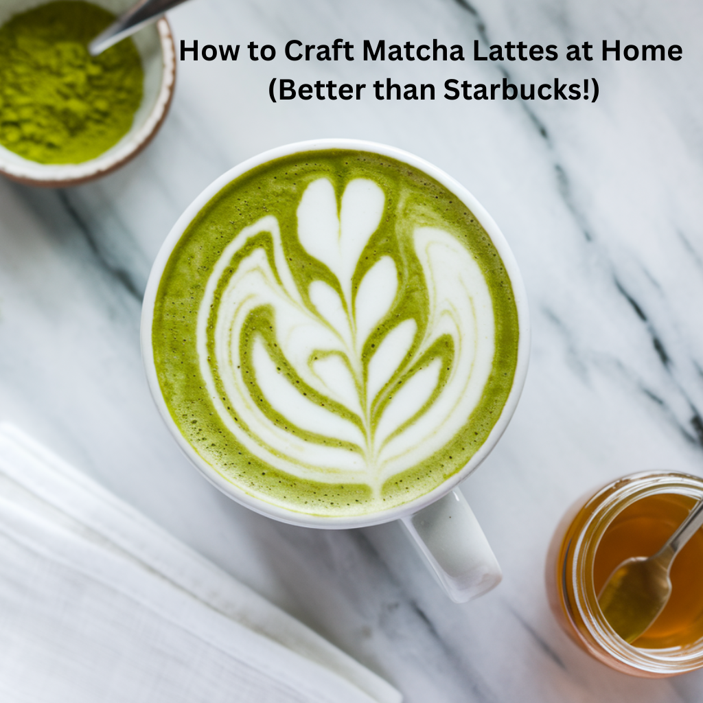 How to Craft Matcha Lattes at Home (Better than Starbucks!)