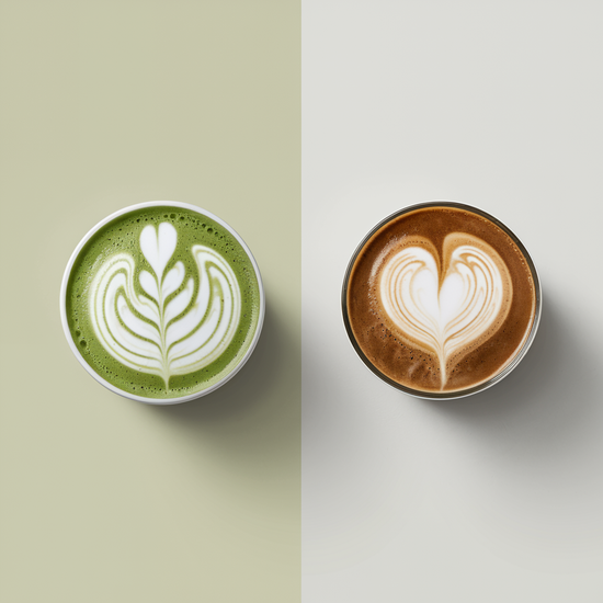 Matcha Vs. Coffee 