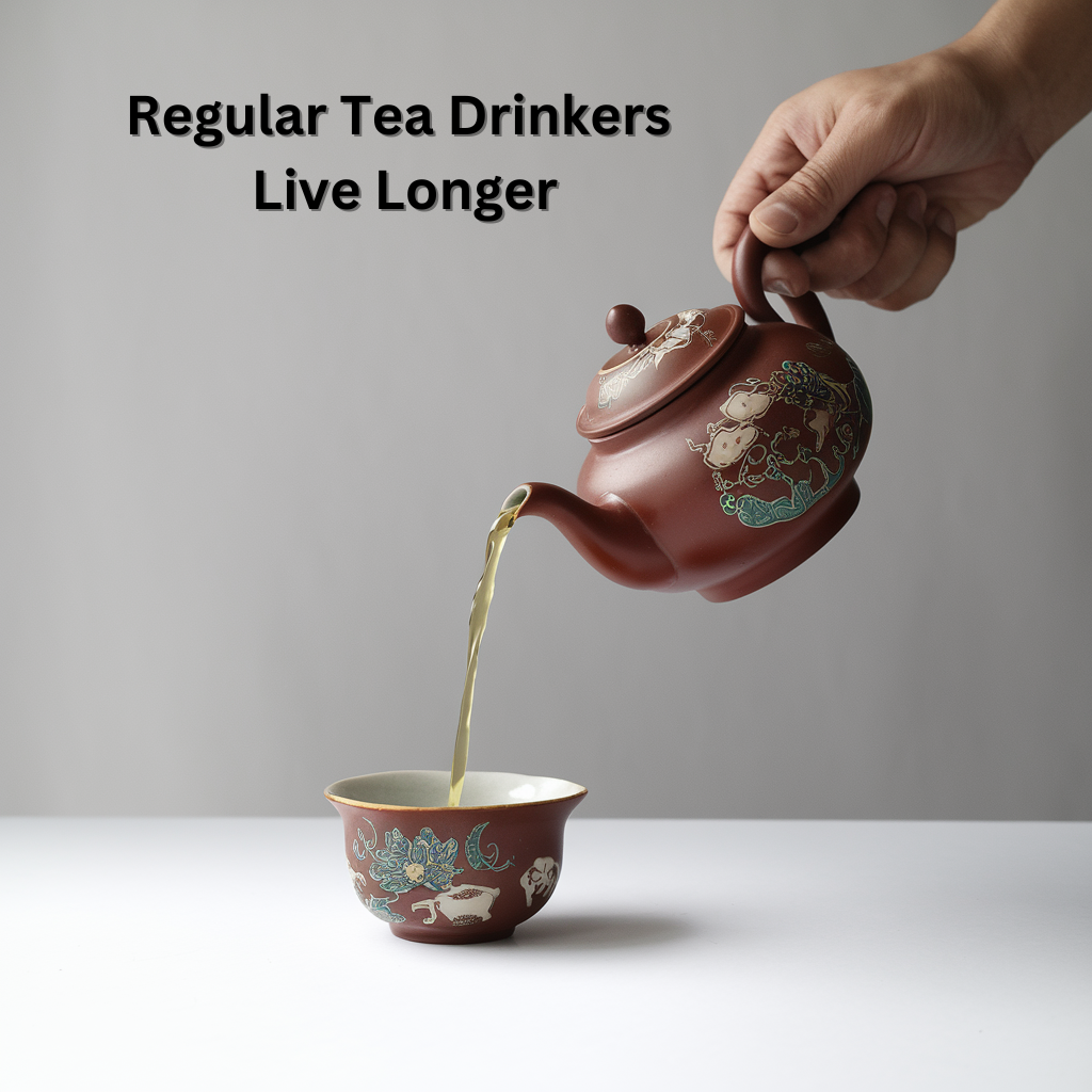 Regular Tea Drinkers Live Longer