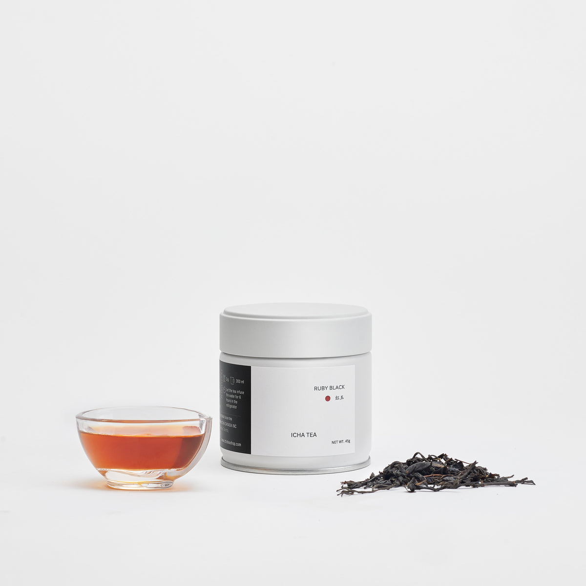 Ruby Black Tea 45g Tin – ICHA TEA